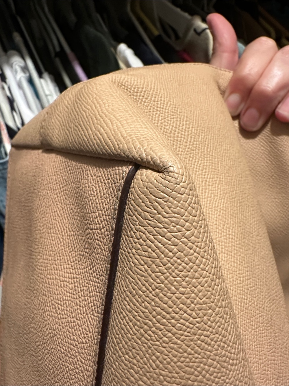 Coach Large City Tote in Blush, Excellent Used Condition - Picture 14 of 15
